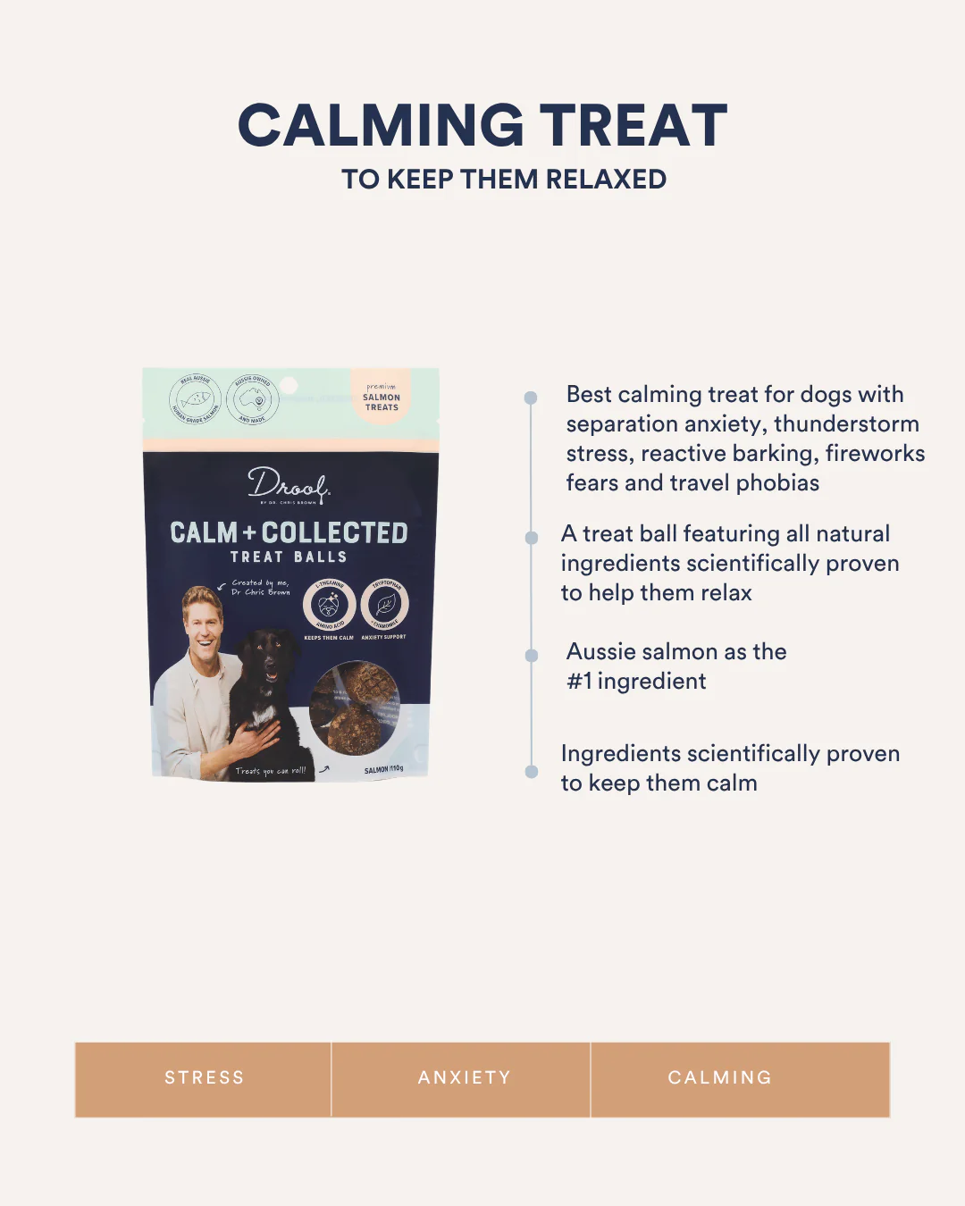 Calm + Collected Treats Salmon - Image 3
