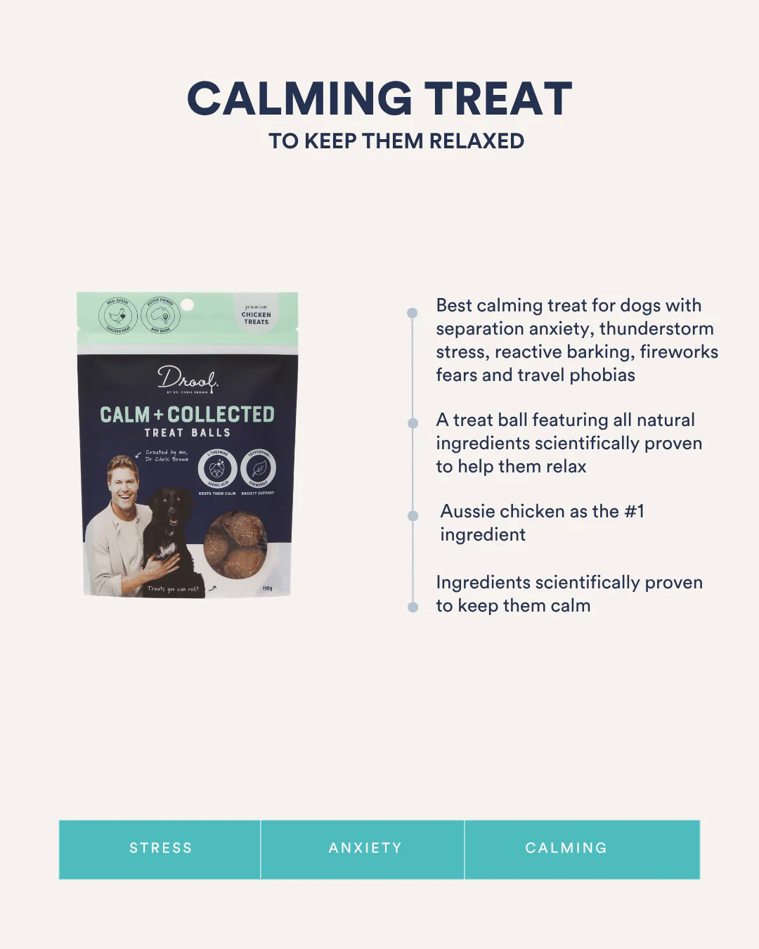 Calm + Collected Treats Chicken - Image 3