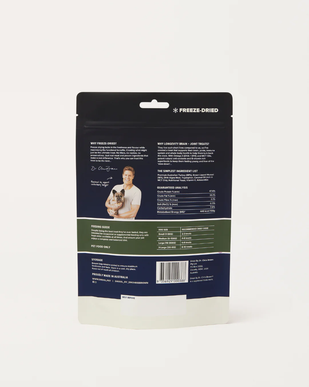 Longevity Brain + Joint Freeze Dried Dog Treats - Image 8