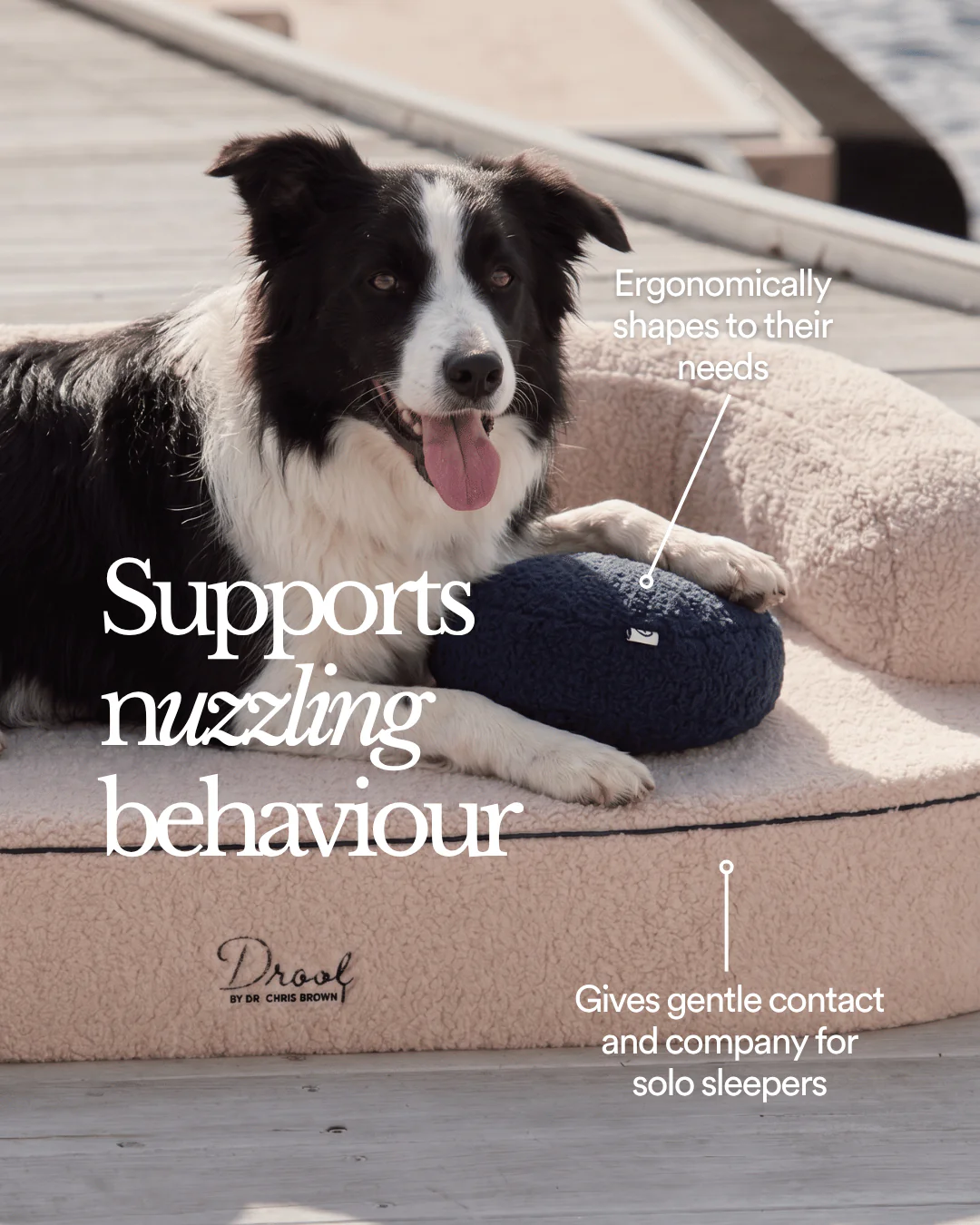 The Comfort Pillow (Navy) - Image 3
