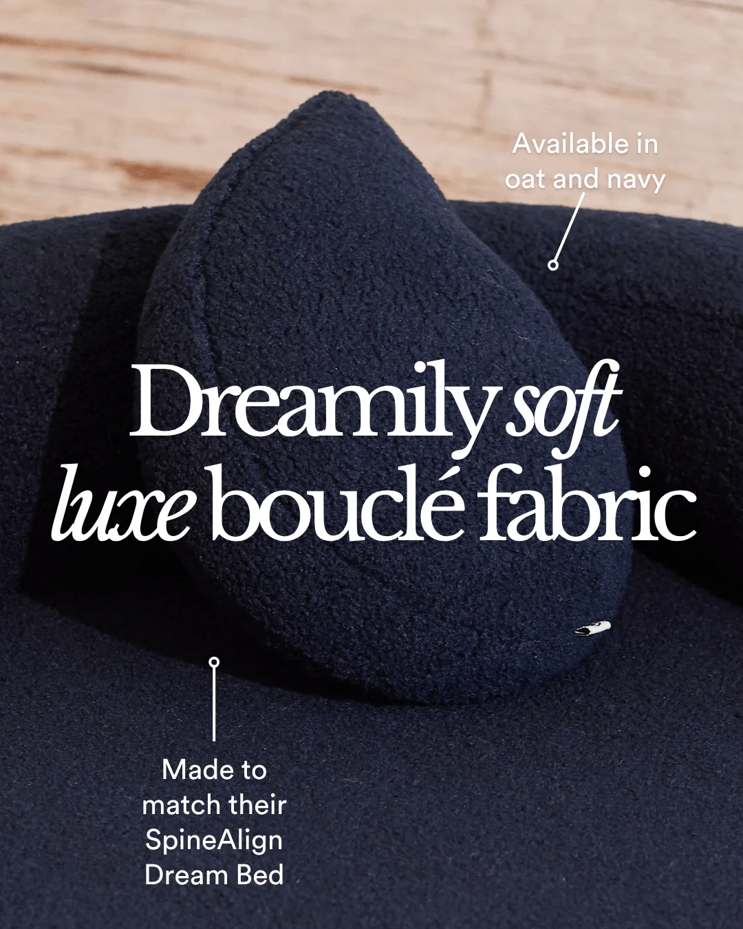 The Comfort Pillow (Navy) - Image 4